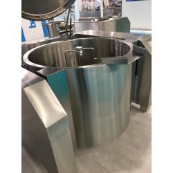 Sartén eléctrica basculante con mezclador circular de 430 Litros BMT430-250ºC