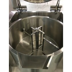 Sartén eléctrica basculante con mezclador circular de 430 Litros BMT430-250ºC