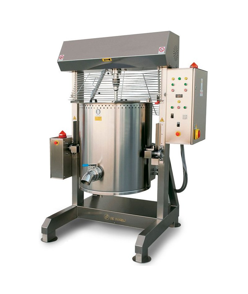 Cocedor con mezclador y basculación motorizada de alta temperatura C2502EI