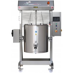 Cocedor de alta temperatura con rascador, variador, basculación motorizada y panel programable C200CSEIA