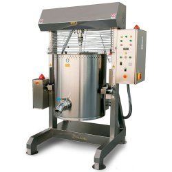 Cocedor con rascador, variador y basculación motorizada de alta temperatura  C120CSEI