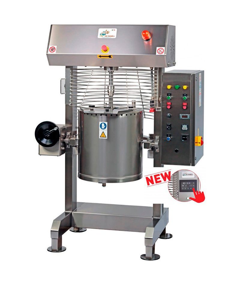 Cocedor con mezclador para turron y mezclas duras Touch Screen CT100EIA