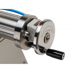 Dosificadora volumétrica de sobremesa Top 5-100 cc con tolva 6 Lt -