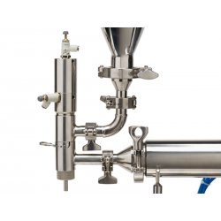 Dosificadora volumétrica de sobremesa Top 5-100 cc con tolva 6 Lt -