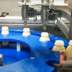 Envasadora automática para cremas, patés y salsas de aderezo