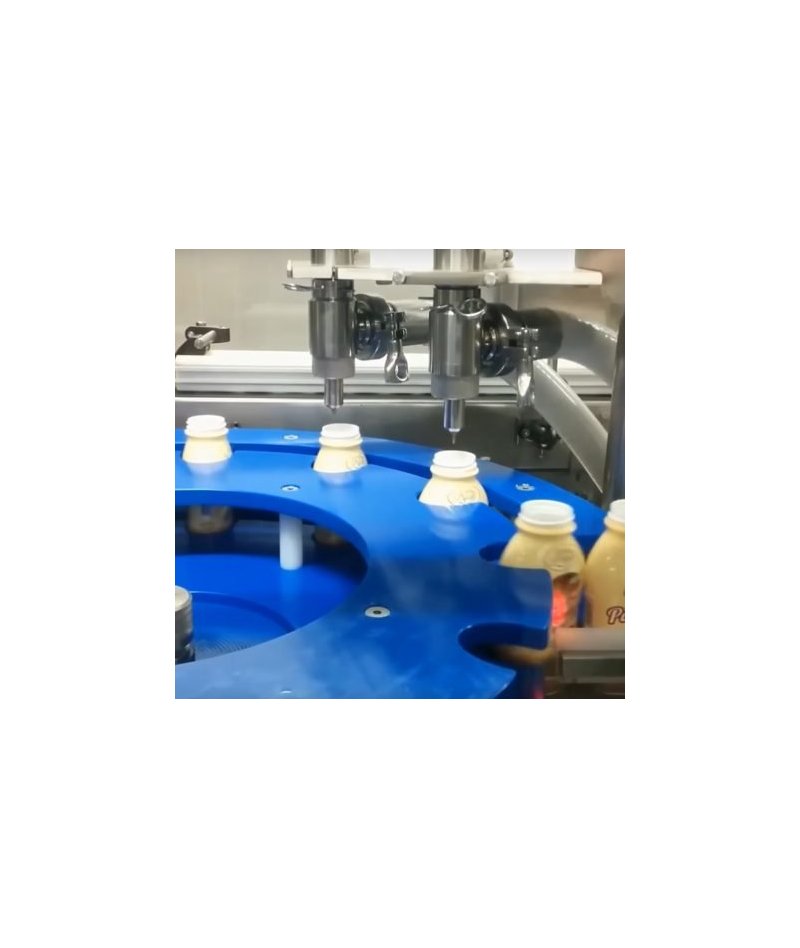 Envasadora automática para cremas, patés y salsas de aderezo