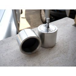 Cerradora semiautomática de tapas de aluminio twist-off y plásticas
