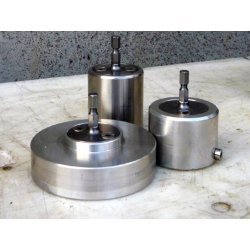 Cerradora semiautomática de tapas de aluminio twist-off y plásticas