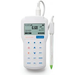 Medidor de pH/mV/Temp con electrodo de vidrio
