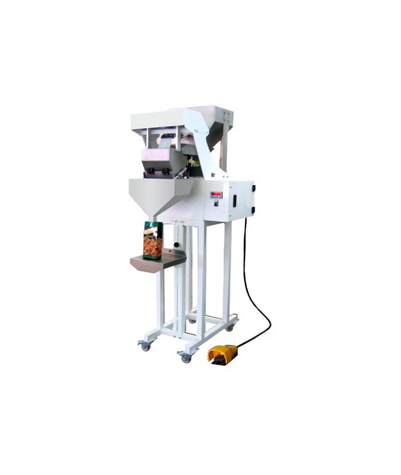 Dosificadora pesadora semiautomática hasta 0,5 cm