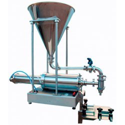 Dosificadora volumétrica de sobremesa Maxitop de 150-2200 cc con tolva 30 Lt