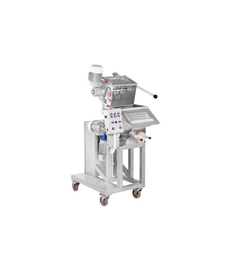 Prensa para pasta La Monferrina P50. Producción 50 Kg/h