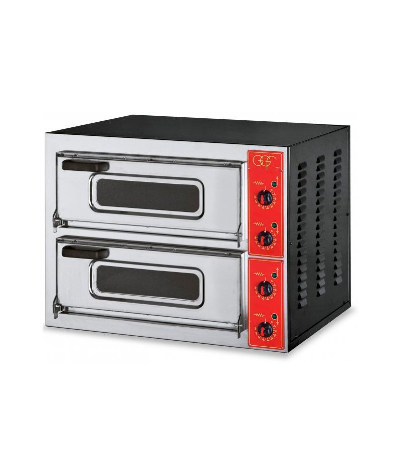 Horno 1+1 pizzas de 50cm Ø MICRO 2 500