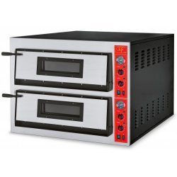 Horno para pizza eléctrico de 12 pizzas hasta 36cm al 50% Dto. FR72/66