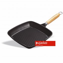 Asador grill mango madera Black Series Diámetro 29x29 cm - Altura: 4,3 cm