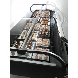 Vitrina suspendida para heladería y pastelería Tiffany