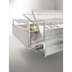 Vitrina suspendida para heladería y pastelería Tiffany