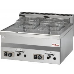 Freidora a gas 2 cubas 8+8L 60/60 Modular Function FU6060FRG