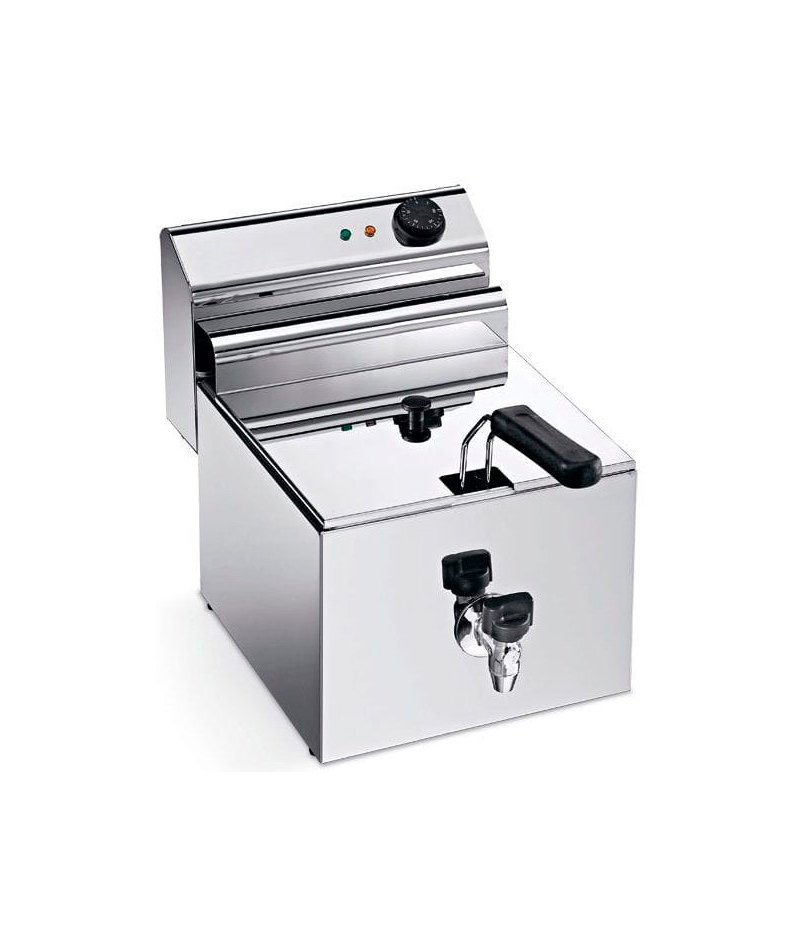 Freidora eléctrica inox ELDORADO 10R 10Lt-6,6 Kw