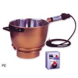 Perol eléctrico de cobre profesional de 14 litros PE14