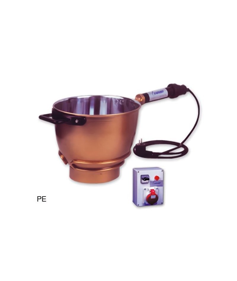 Perol eléctrico de cobre profesional de 25 litros PE25