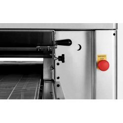Horno para pizza de cinta estático OEM TL105L/2 LCD Digital cinta 50 cm