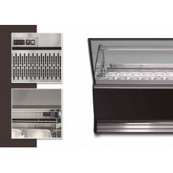 ROSSETTI Vitrina para helados SQUARE