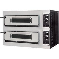 Prismafood BASIC 2/50 de puerta con cristal para 2 pizzas de 60x40
