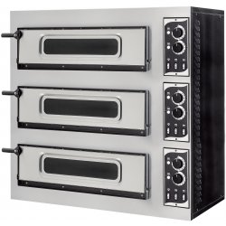 Prismafood BASIC 3/50 de puerta con cristal para 3 pizzas de 60x40