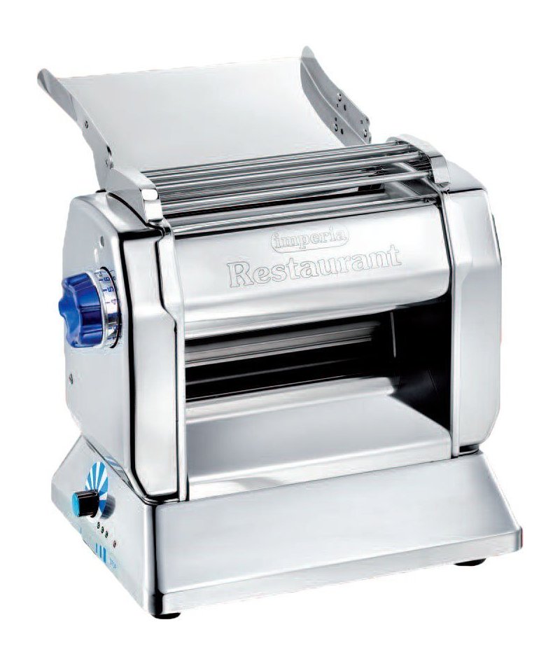 Máquina laminadora para pasta Imperia Restaurant Electrónica RMN 220. Rodillos de acero 210 mm