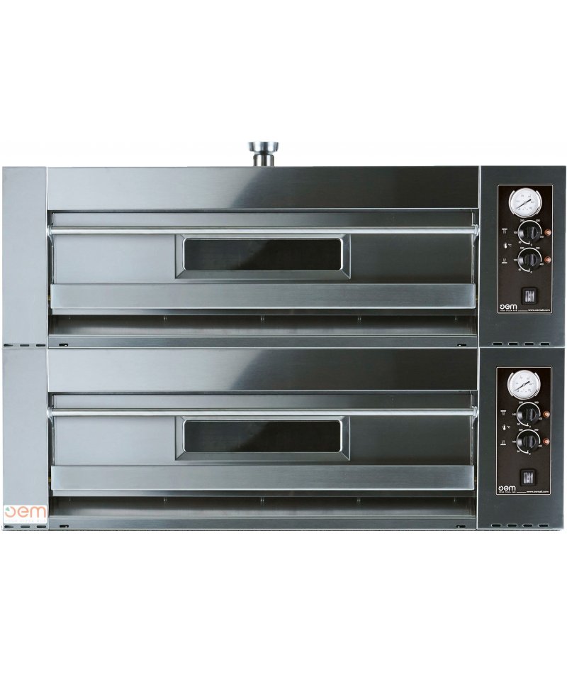 Horno OEM Domitor PRO 1230LEM Electromecánico 6+6 Pizzas de 30 Ø Monoblock
