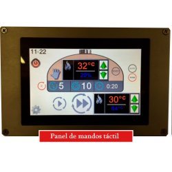 MAM Horno rotativo CUPOLA a leña gas o combinado