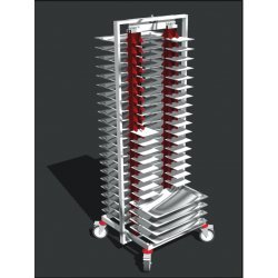Porta platos de carro gran carga Plate Mate Heavy Duty Flex Ike para 84 platos