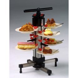 Porta platos de mesa para cocina Plate Mate de 12 platos
