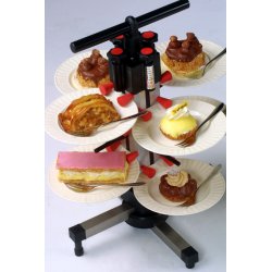 Porta platos de mesa para cocina Plate Mate de 24 platos