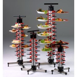 Soporte de platos de mesa para cocina Plate Mate de 36 platos