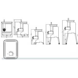 Picadora de carne industrial TC32SM HP4