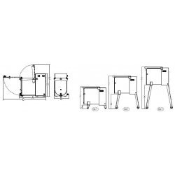 Mezcladora monopala para carne ME 30M de mesa. 42 litros/30 Kg.