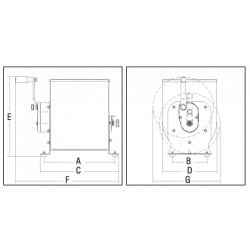 Mezcladora manual de carne ME 20 MAN. 20 litros/15 Kg.