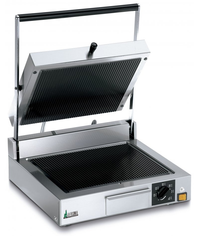 Plancha grill, parrilla de contacto vitroceramica PP V RR