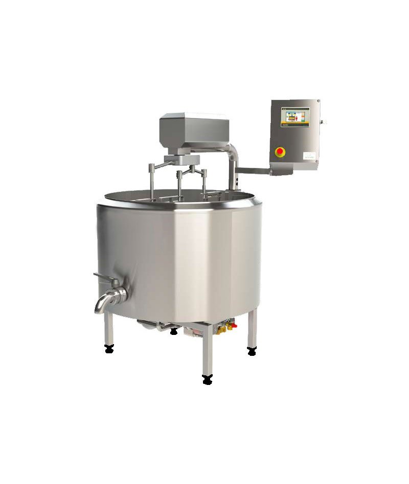 Cubas de cuajar queso 50 a 500 litros