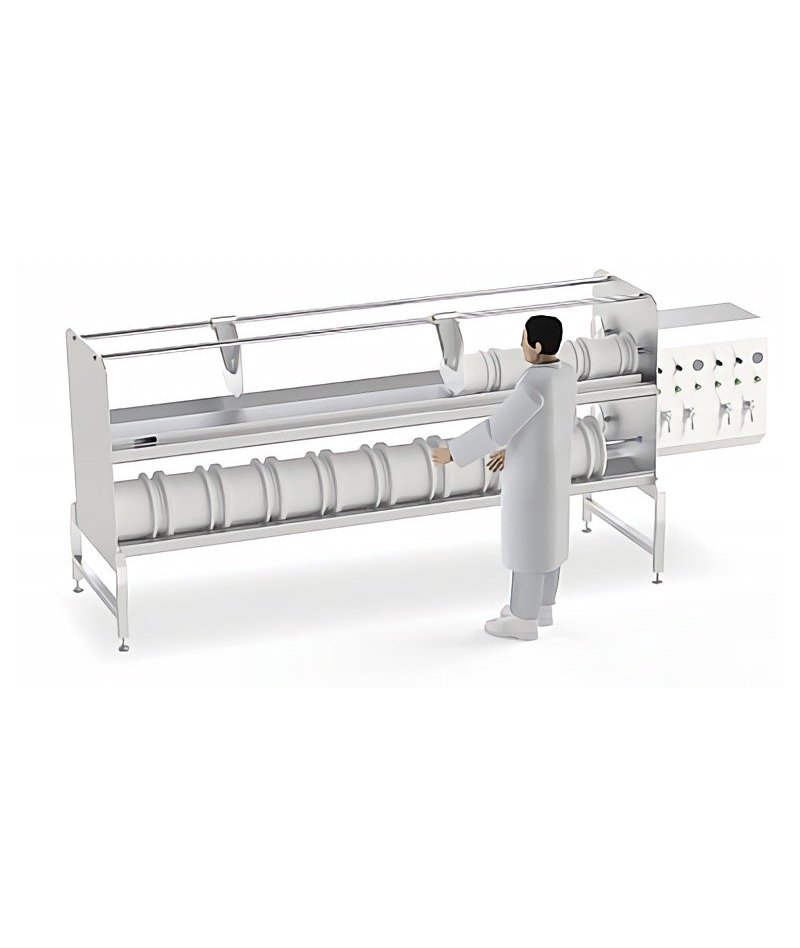 Prensa de queso neumática horizontal PPS-H 50-280 kg