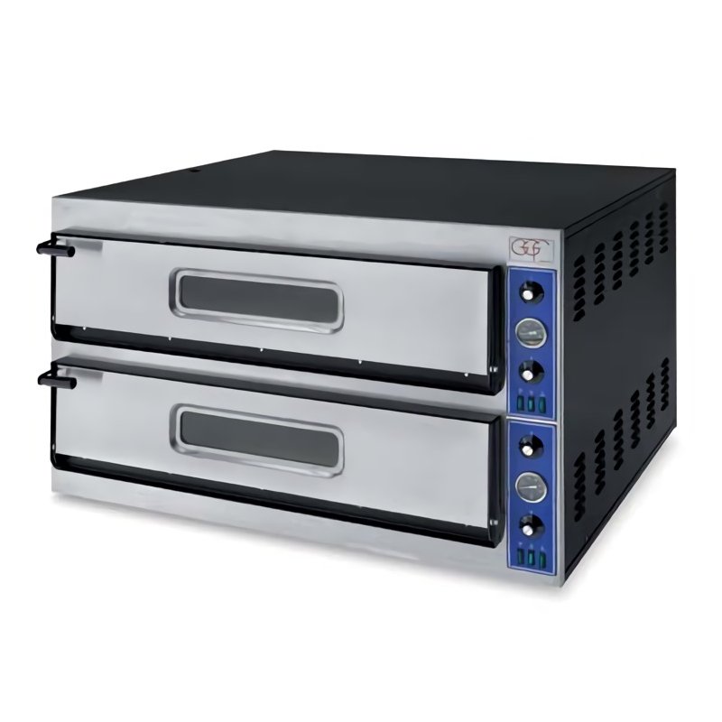 Horno 6+6 pizzas de 33 cm Ø E-START 66L