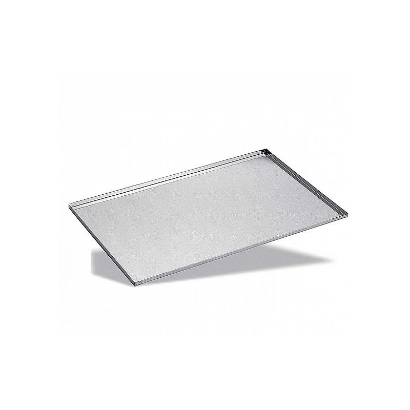 Bandeja de pastelería de aluminio - Borde 90º de 60x40cm