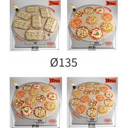 MAM Horno rotativo CUPOLA a leña gas o combinado