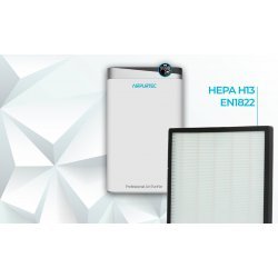 Purificador de aire con filtro HEPA H13 CADR 488 m³/h Airpurtec H488