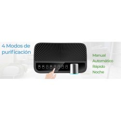 Purificador de aire con filtro HEPA H13 CADR 488 m³/h Airpurtec H488
