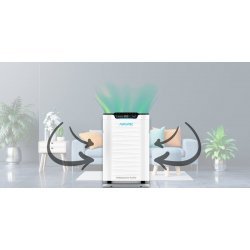 Purificador de aire con filtro HEPA H13 CADR 600 m³/h Airpurtec H600