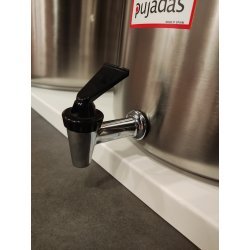 Olla con grifo y tapa Inox-Pro