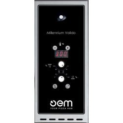 Horno OEM Millennium Valido EVO Electrónico 635L EM 6 pizzas de 35 Ø